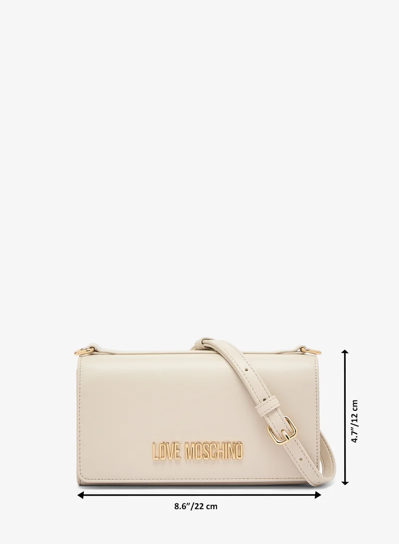 Love Moschino  Smart Daily PU Crossbody Bag for Women | Best Price UAE